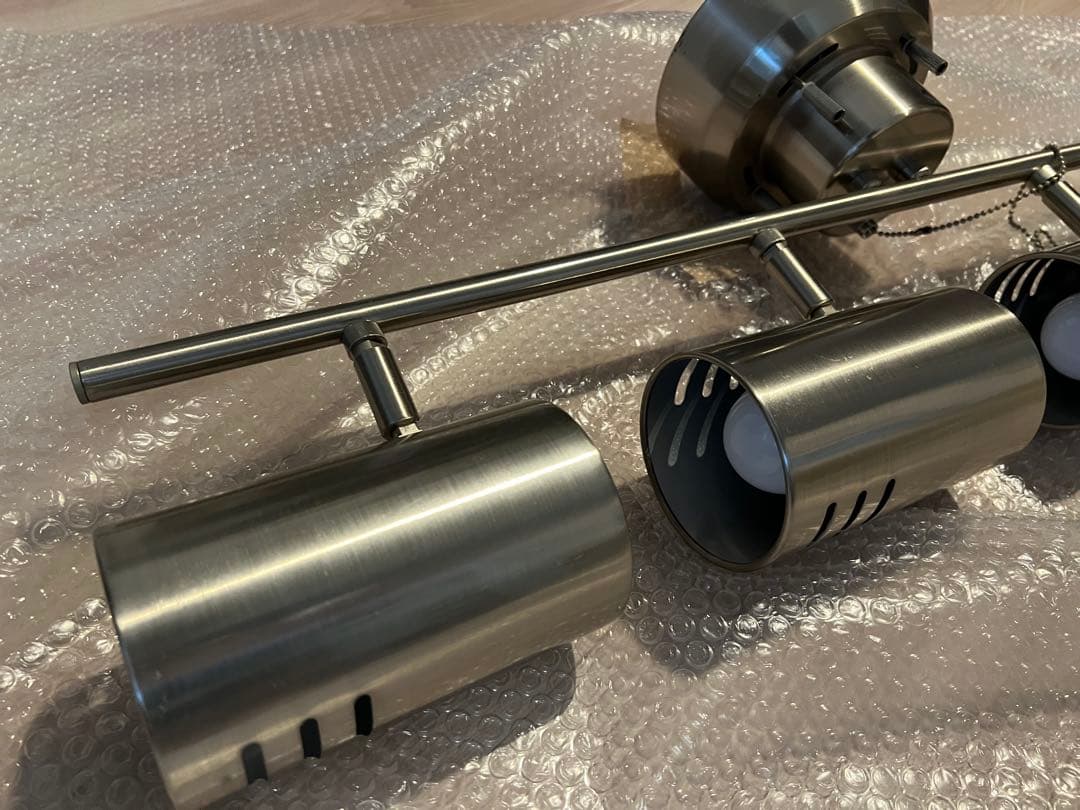 シルバー シーリングライト 4灯