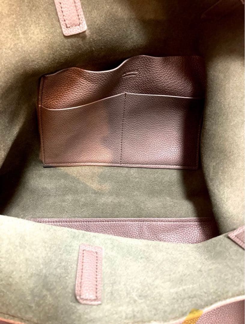 JIL SANDER ダークグリーン トートバッグ