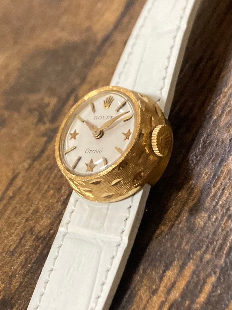 ロレックスカメレオン　スターダイヤル 美品18k希少モデル