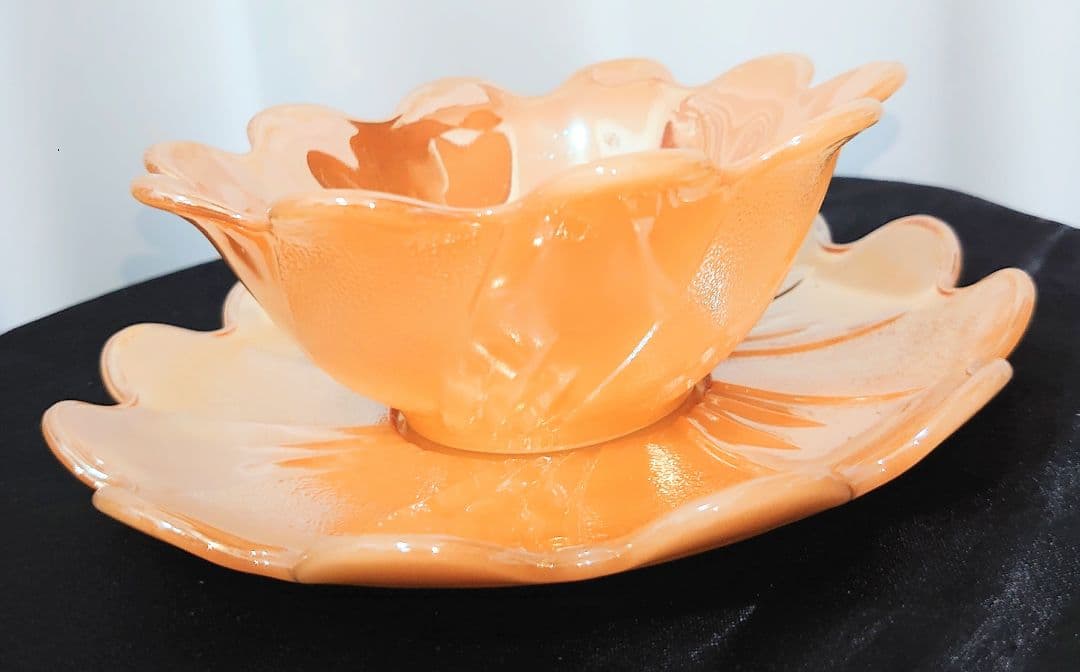 ファイヤーキング ピーチラスター パーティデザートボウル&プレート 4つ