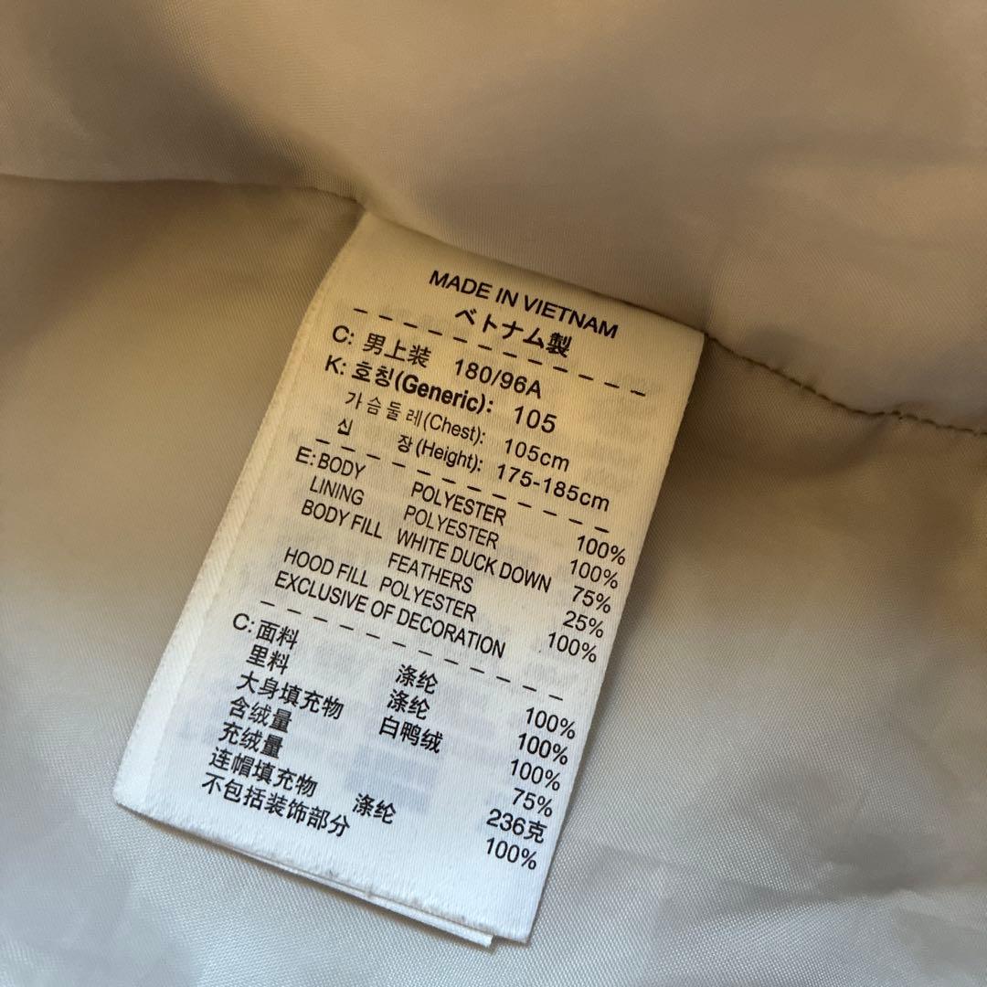 Nike ダウンコート　 ベンチコート ロングコート　黒