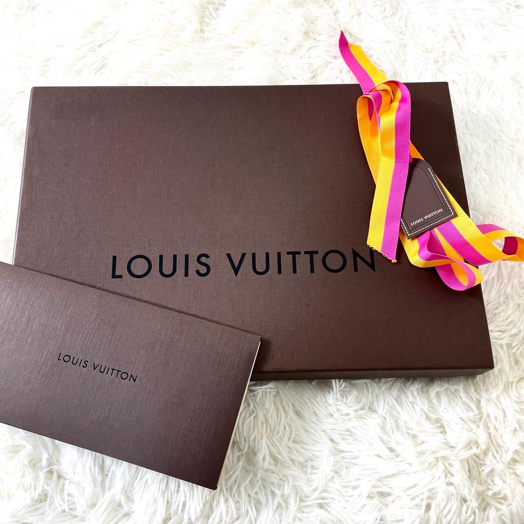 ルイヴィトン　マフラー　M72204 ウール×アンゴラ ブラウン デカロゴ