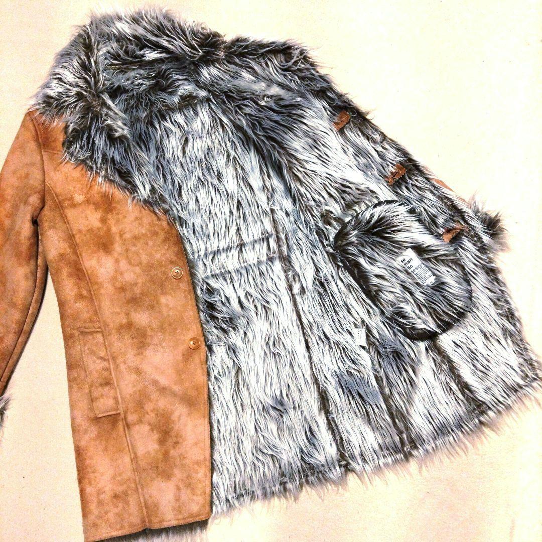 ✨美品✨semantic design ブラウンコート フェイクファー