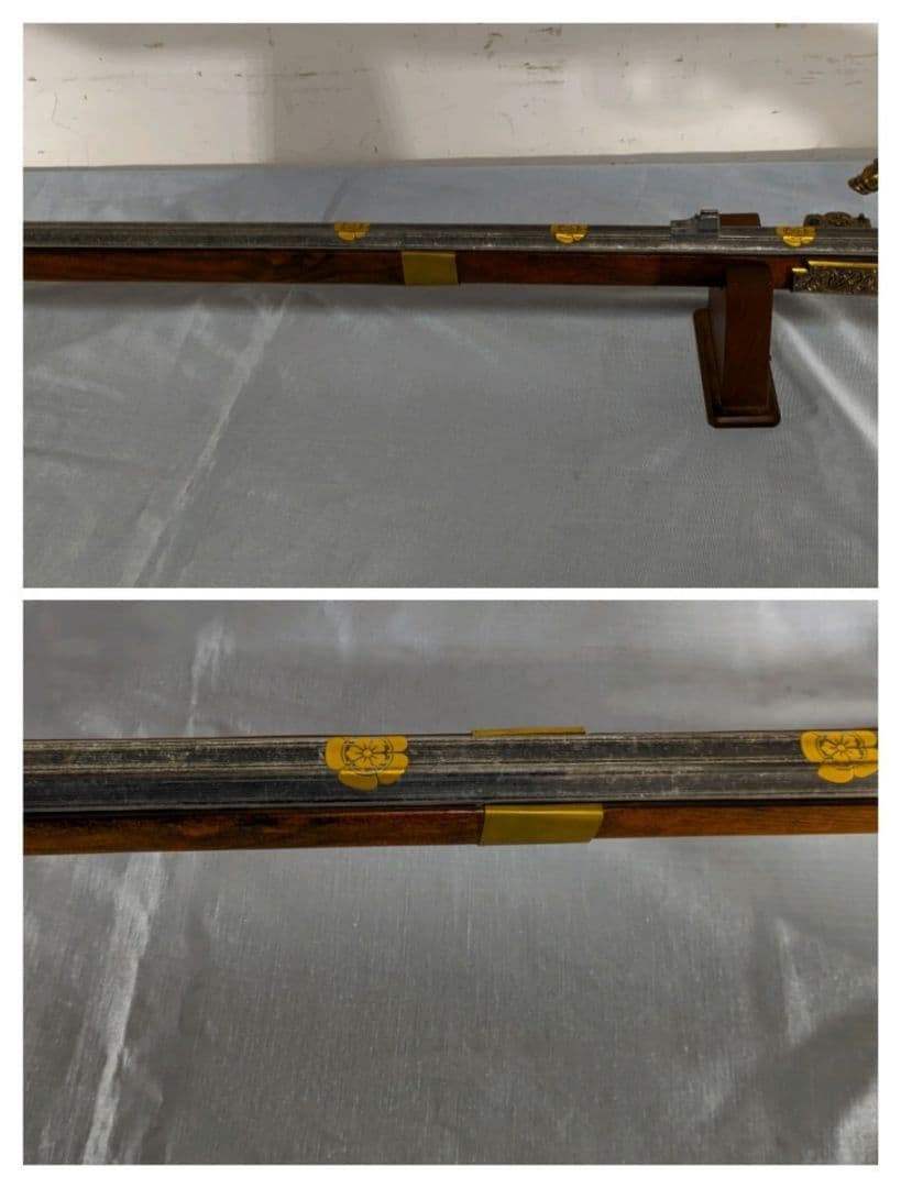 期間限定　信長の野望　30周年　オリジナルレプリカ火縄銃　飾り銃 アンティーク