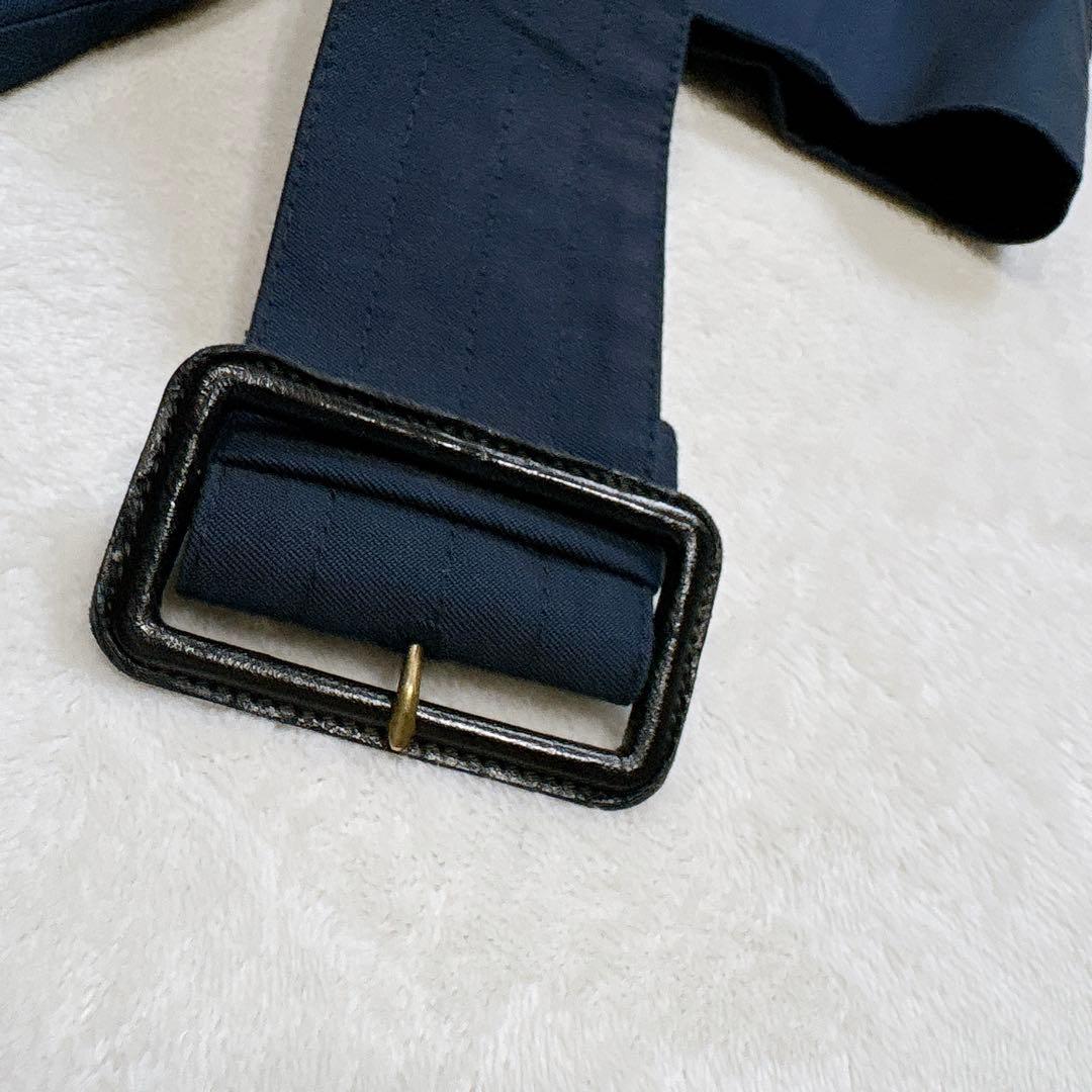 ほぼ未使用✨　アクアスキュータム　トレンチコート　ネイビー　44 XXXL