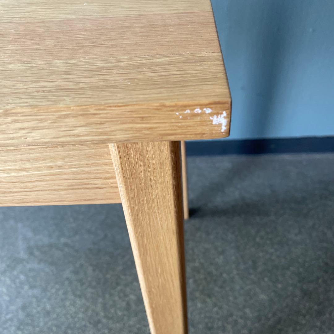 無印良品　デスク　タモ材　机のみ