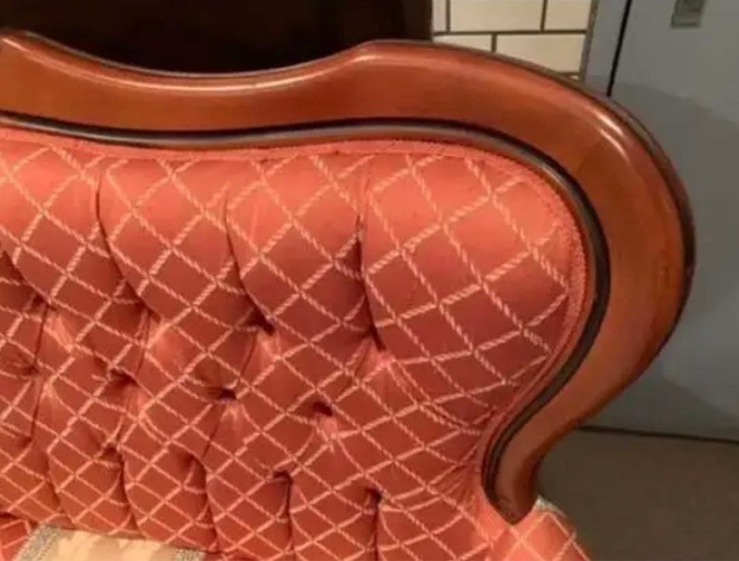 イタリア製ラブソファ 2Pソファ 二人掛け 猫脚 クラシック／アンティークソファ