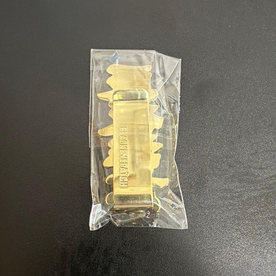 小物 BlackEyePatch HWC MONEY CLIP GOLD