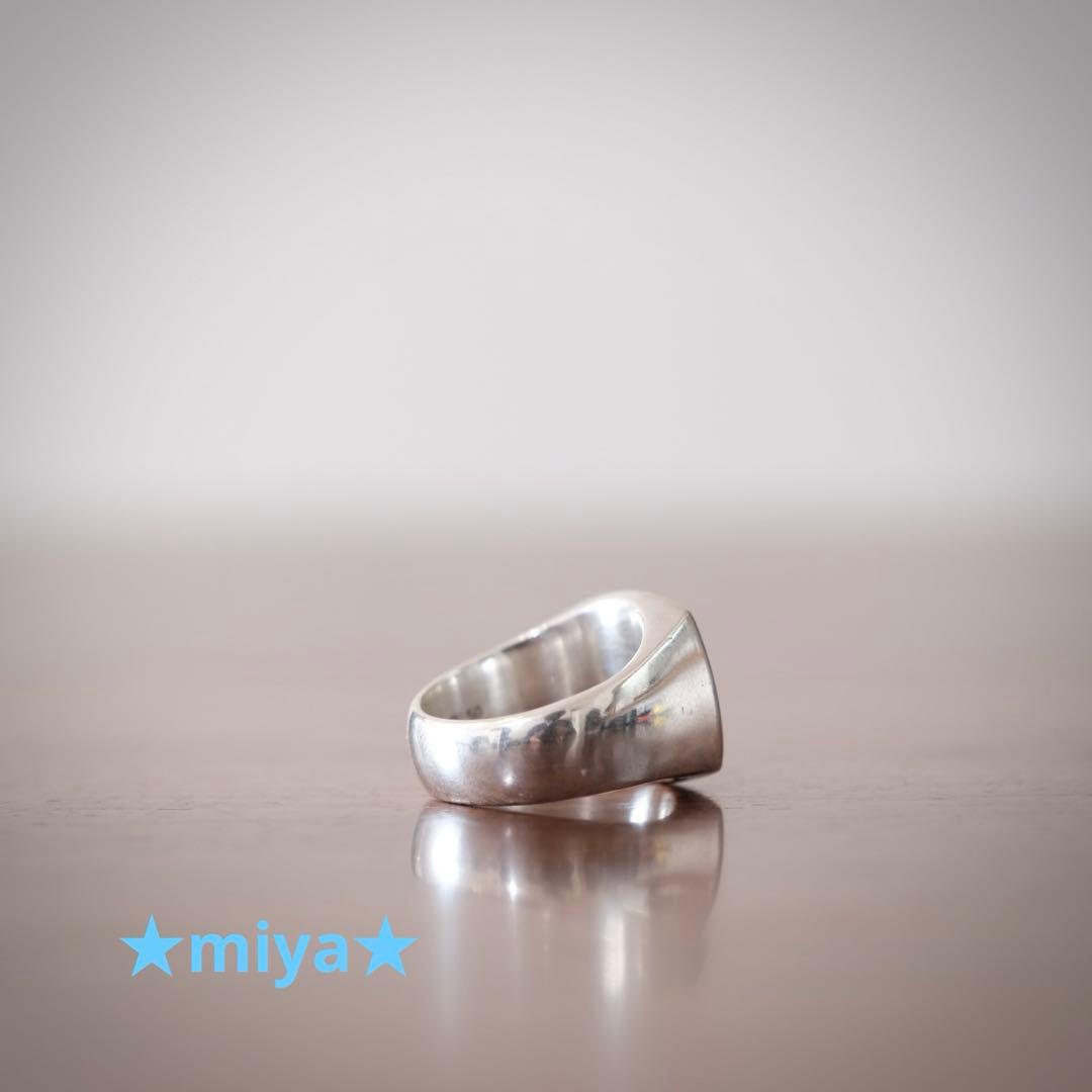 アクセサリー TOMWOOD / Cushion Green Marble Ring / 50