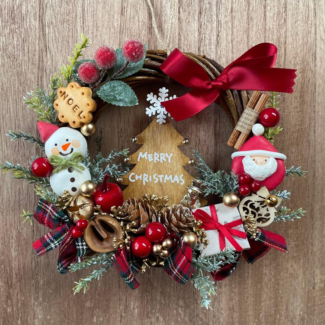 ‪☆28 ・30・31クリスマスリース ハンドメイドリース