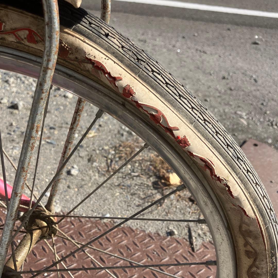 ビンテージ ブリヂストン アグネスチャン 幼児用自転車 アグネスドレミ 当時物