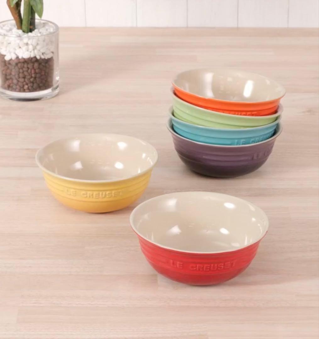 LE CREUSET Rainbow ボウル 6個セット