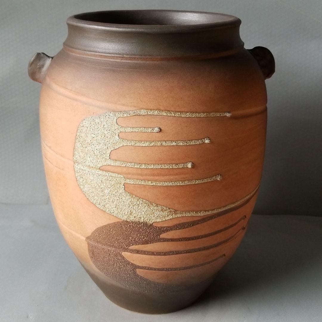 信楽焼 傘立て 暁耳付 高さ４４cm