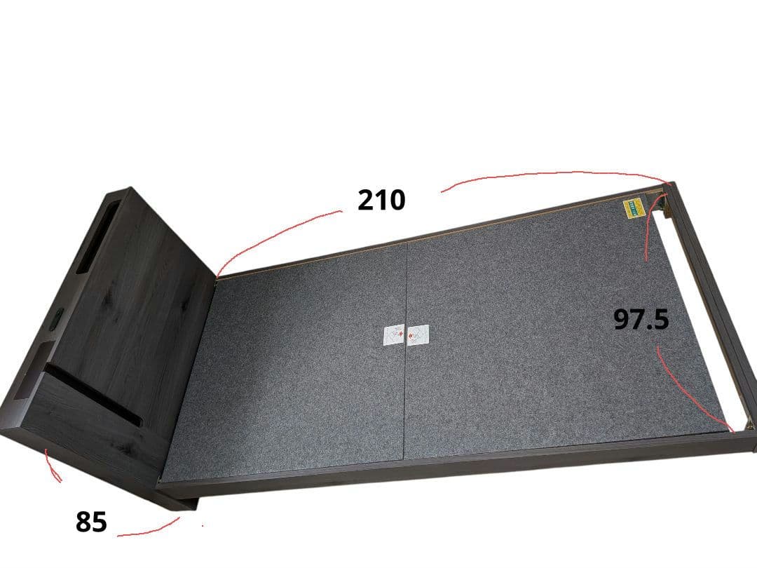 日本製 ドリームベッド dream bed シングル スリット左