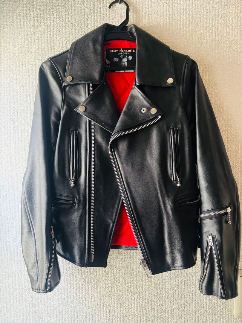 SEXY DYNAMITE LONDON ダブルライダースジャケット