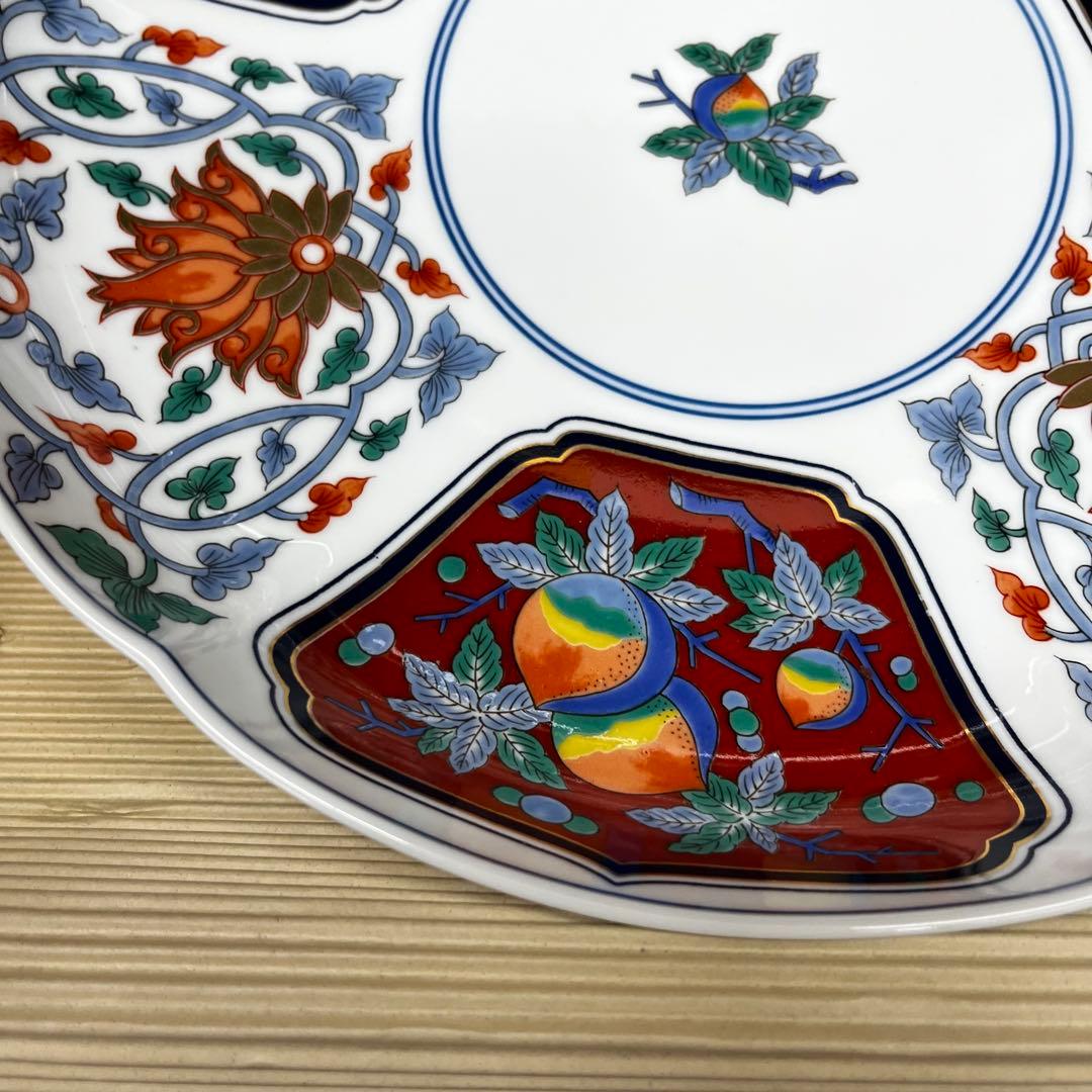 賞美堂本店　有田焼　其泉窯　其泉　盛り皿　新品