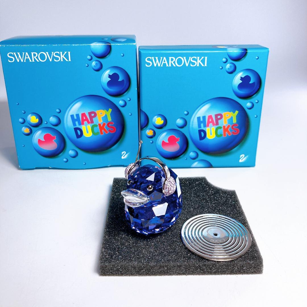 スワロフスキー Happy Duck ハッピーダック DJパープル　|4175|