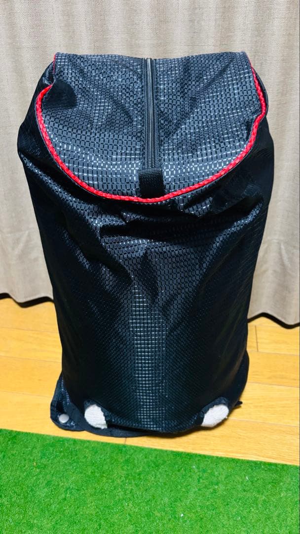 Titleist　タイトリスト　キャディバッグ 黒/赤