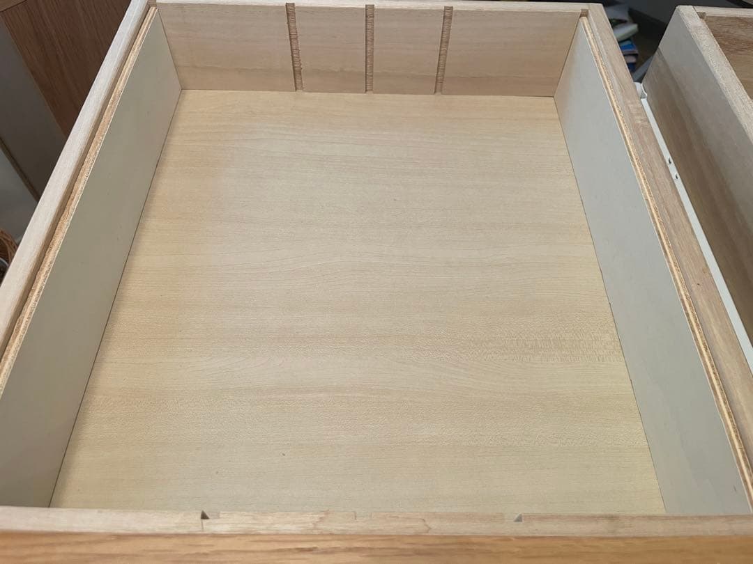 【美品】無印良品 木製キャビネット・木扉・オーク材【廃盤】