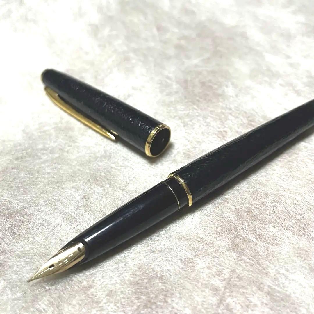 パイロット　Pilot 万年筆　ブラック14k586万年筆　ペン