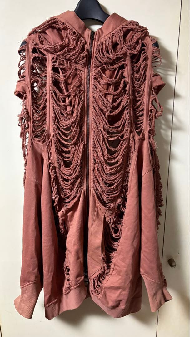 JULIUS 24SS Blaze hoodie ユリウス　ダメージ　パーカー