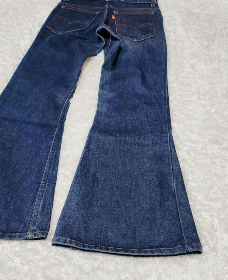 米国製 70s〜80s Levi’s 784 ベルボトム scovill 裏35