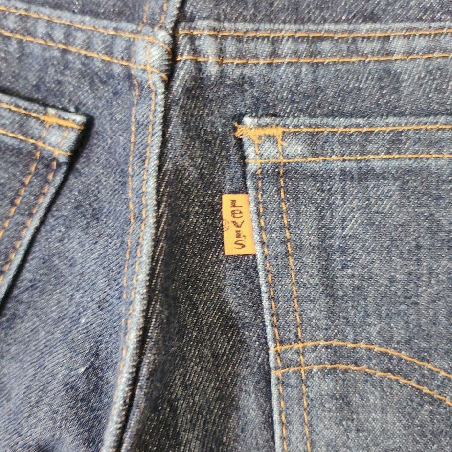 米国製 70s〜80s Levi’s 784 ベルボトム scovill 裏35