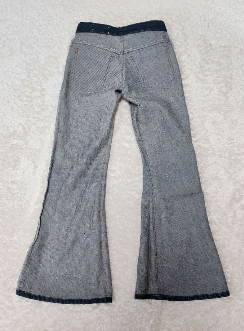 米国製 70s〜80s Levi’s 784 ベルボトム scovill 裏35