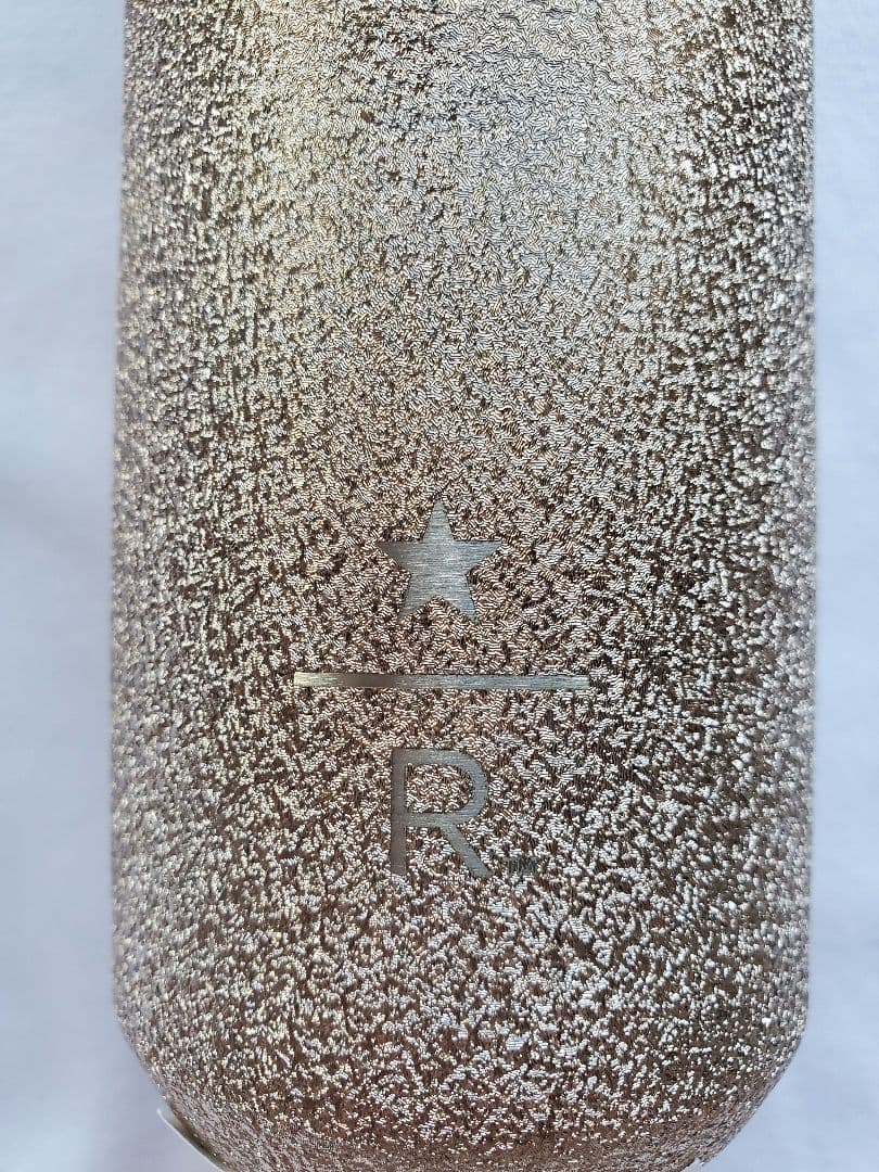 STARBUCKSリザーブステンレス®️ボトルグリッターシルバー355ml