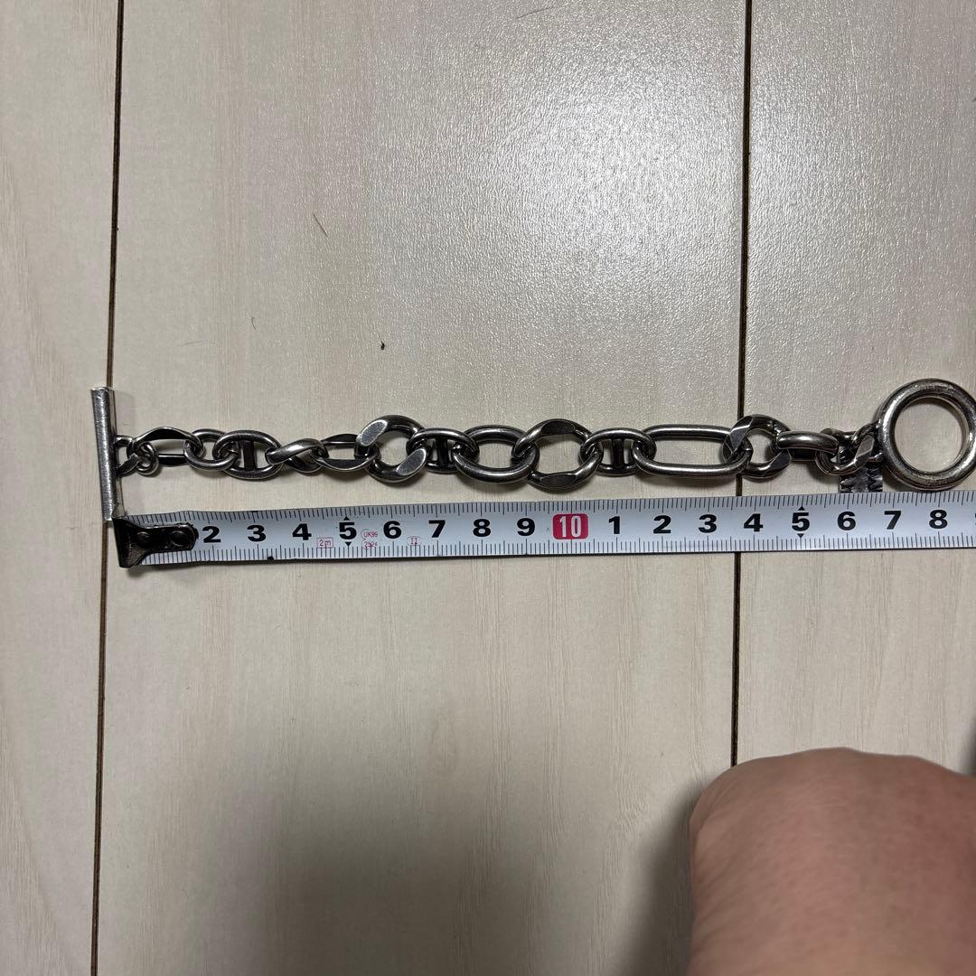 Paul Smith \"Mixed Chain\" マンテル チェーンブレスレット