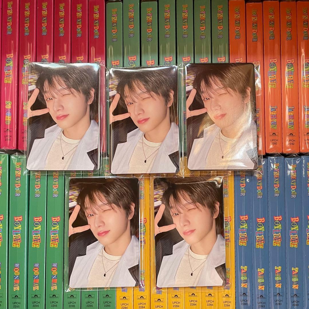 BOYNEXTDOOR BOYLIFE 6形態42枚+通常盤2枚 ※シリアルなし