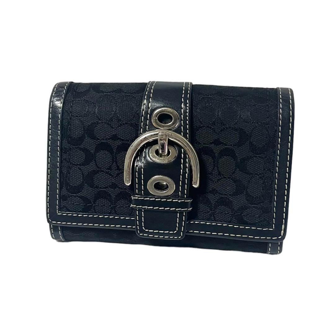 【専用！】コーチ 財布 ミニウォレット 二つ折り財布 小銭入れありレディース