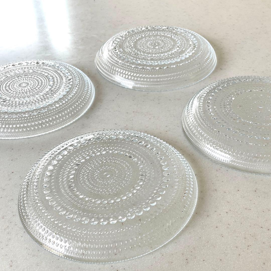 【8枚セット】 Ittala イッタラ カステヘルミ　プレート17cm クリア