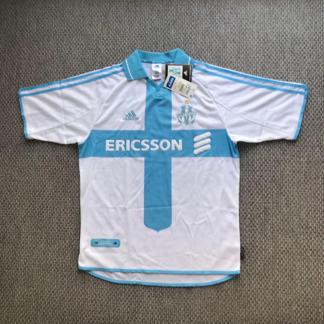 00-01(H) オリンピック・マルセイユ　ユニフォーム　半袖　デッドストック