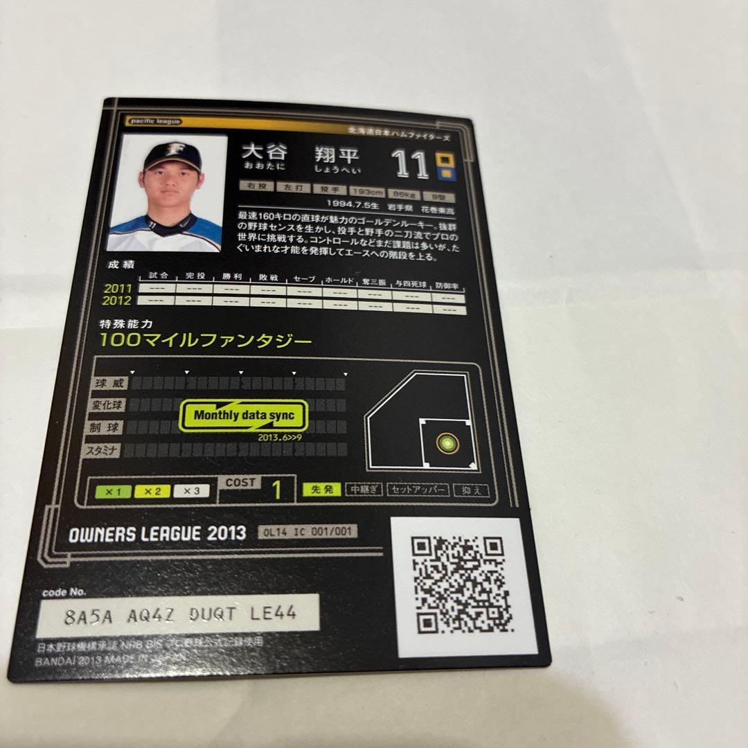 maido専用 大谷翔平　オーナーズリーグ