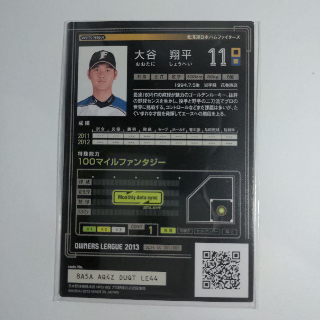 maido専用 大谷翔平　オーナーズリーグ