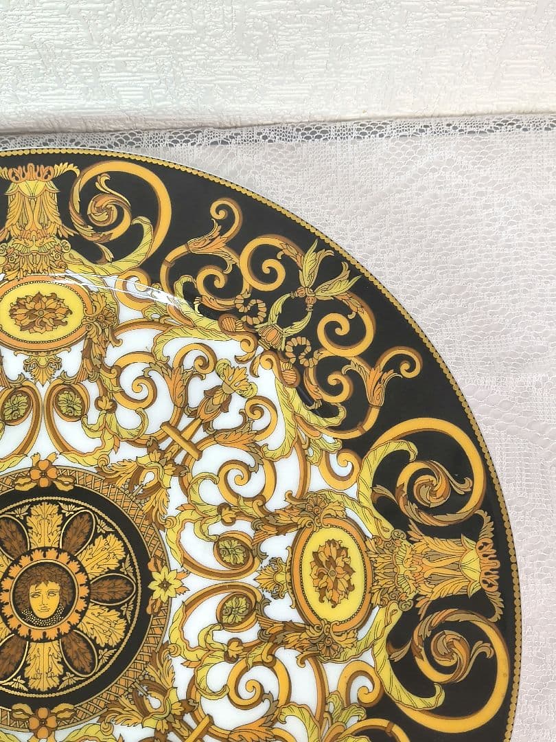 (美品)ヴェルサーチ ローゼンタール メデューサ柄　飾り皿