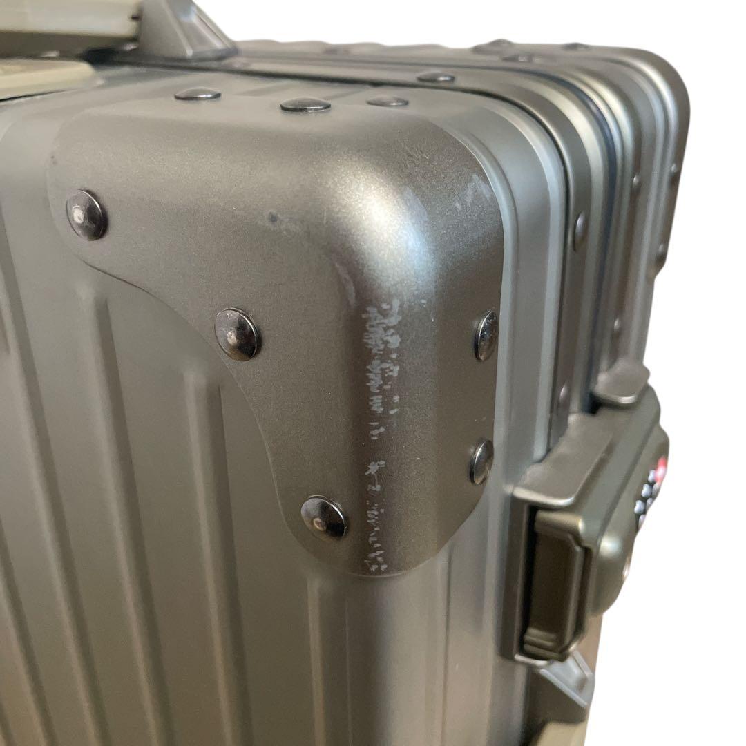 ネオキーパー アルミスーツケース 2～4泊向け 38L neo keeper