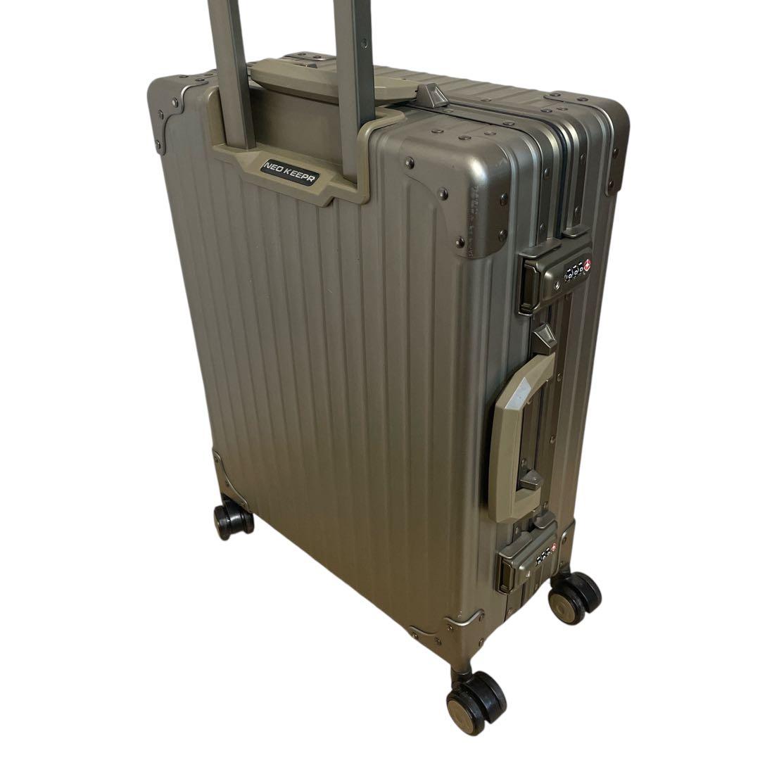 ネオキーパー アルミスーツケース 2～4泊向け 38L neo keeper