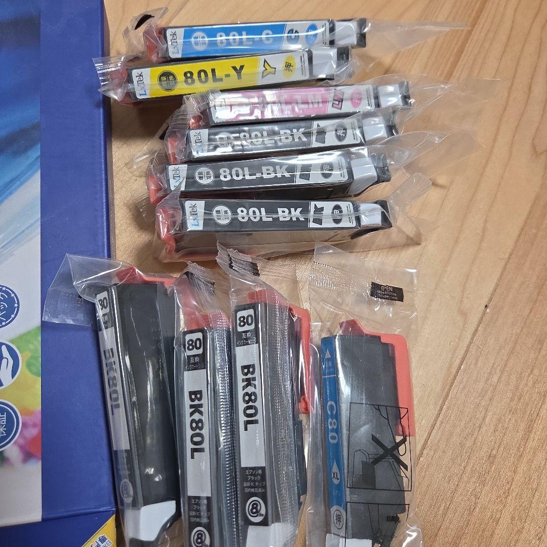 【ジャンク品】エプソン　EPSON EP-807AR　レッド