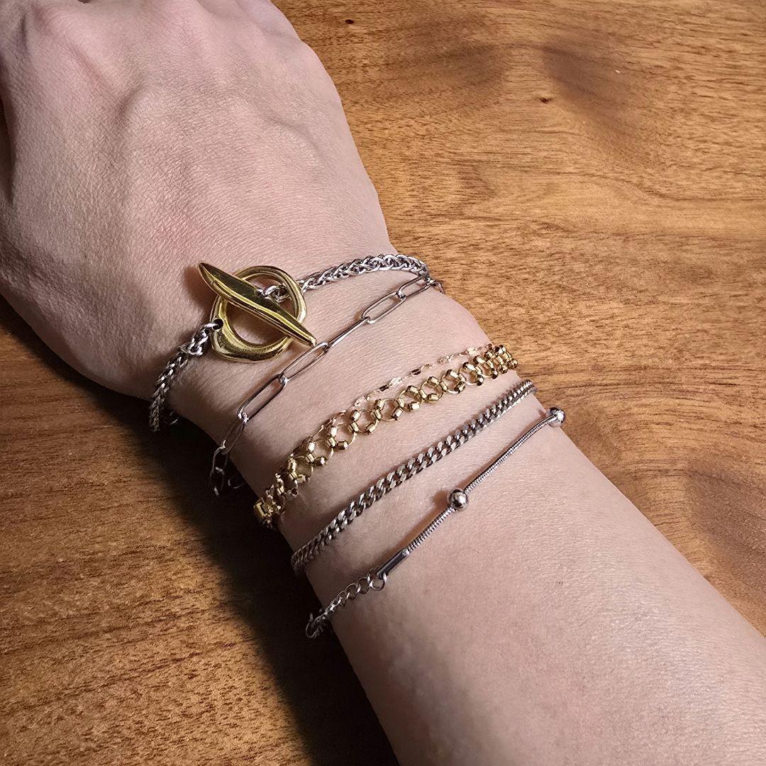 アクセサリー TOMWOOD Robin Bracelet Duo S925/9K