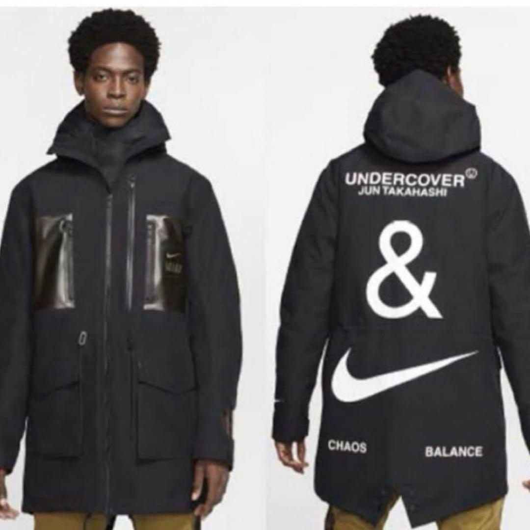 【美品】ナイキ　アンダーカバー　レイヤーフィッシュテイルパーカー　コラボ　コート