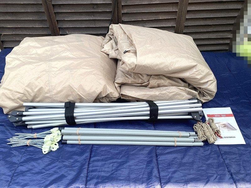 美品！NINEHILLS ナインヒルズ ロッジテント SENAI 48