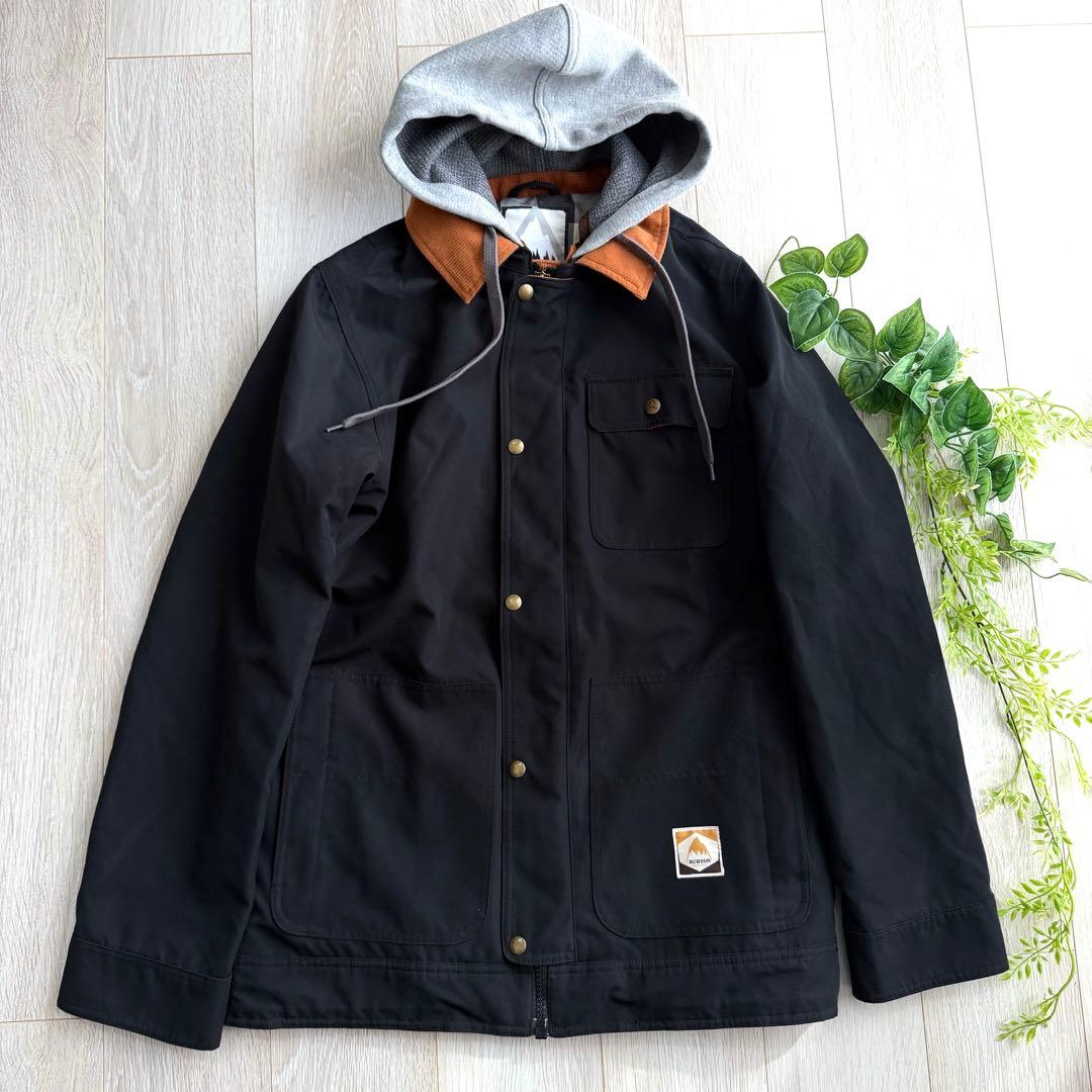 BURTON バートン スノボードウェア ブラック 黒 サーモライト フード