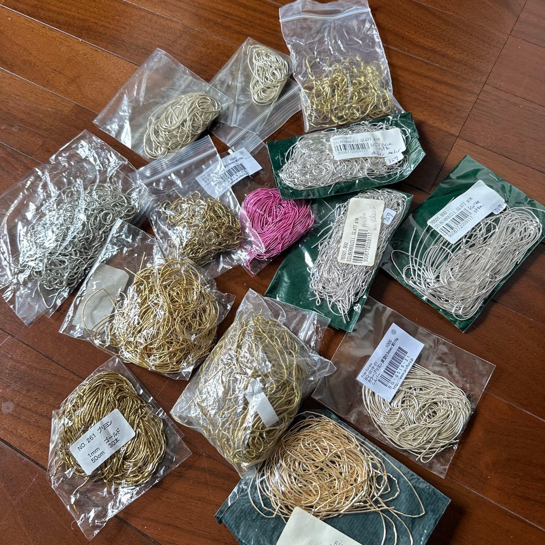 ブリヨン、ペルルドラート、華の糸などオーストリア手工芸資材まとめてお得に