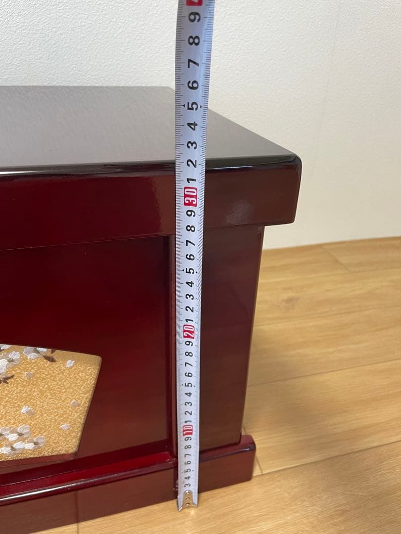 【送料込】新しめ 高級 ブランド雛人形 久月 親玉飾り 収納飾り