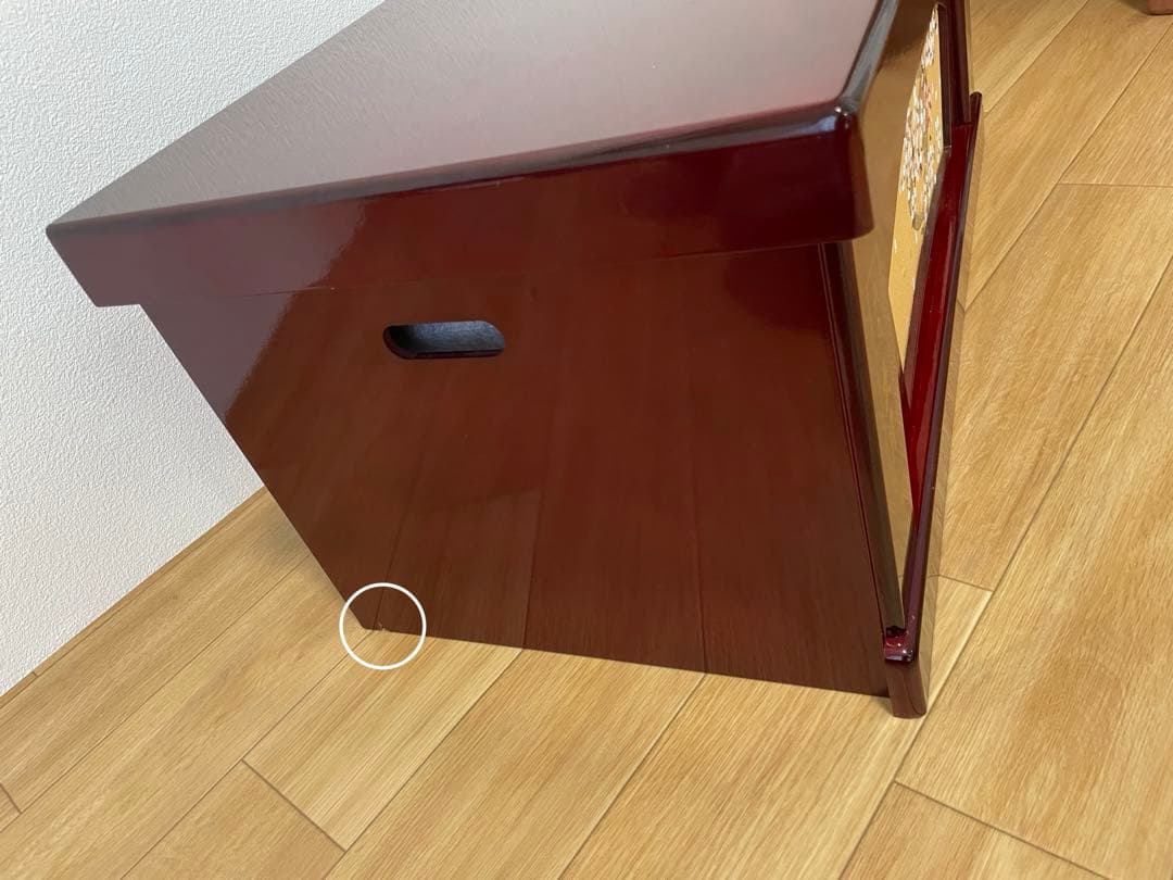 【送料込】新しめ 高級 ブランド雛人形 久月 親玉飾り 収納飾り