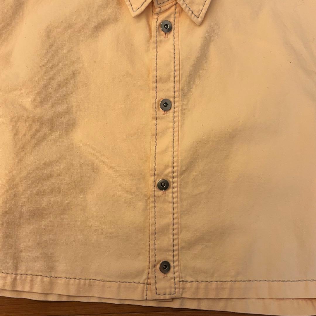 【BOTTEGA VENETA 】コットン半袖シャツジャケット