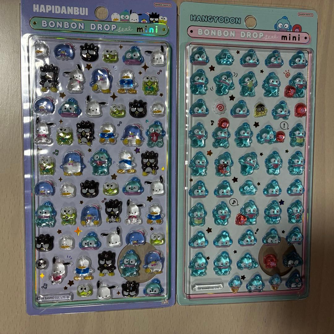 サンリオ　ボンボンドロップシール　ミニ　全種