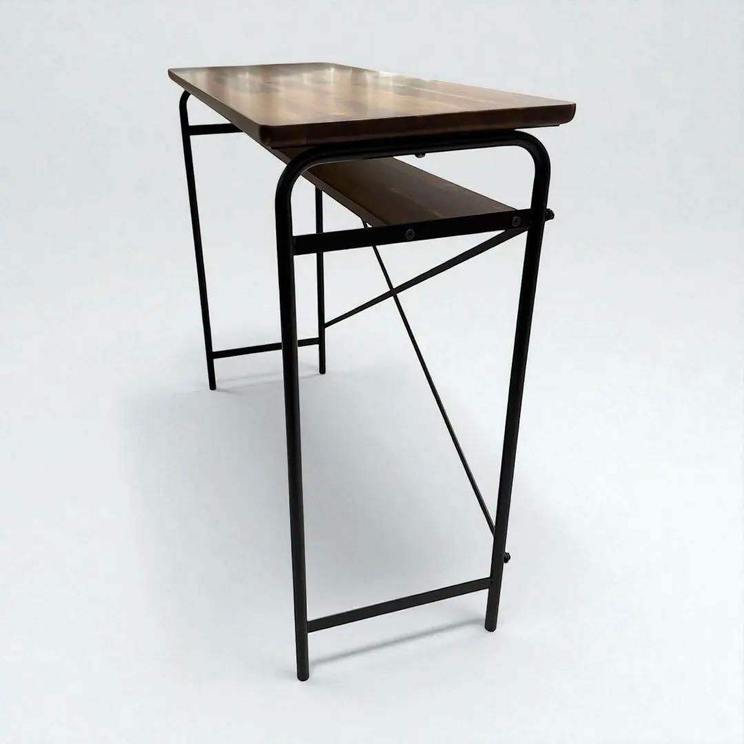 【廃盤】ウニコ　SWELLA カウンターテーブル　アカシア材 アイアン　W110